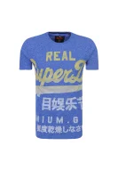tėjiniai marškinėliai vintage real | slim fit Superdry mėlyna